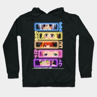 Hololive 4th Gen Neon Hoodie